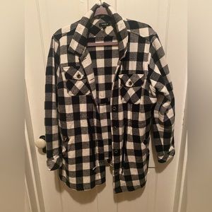 Torrid size 2 plaid shacket